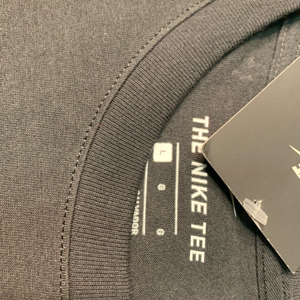 Nike Better together Black and Blue Short Sleeve Tee - Picture 4 of 6